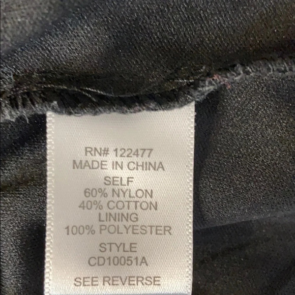 NSR Black Halter Crochet Overlay Dress - Small - Picture 6 of 6